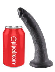 Pipedream - King Cock - Dildo - 18 Cm - Czarny-Erotiekvoordeel.nl