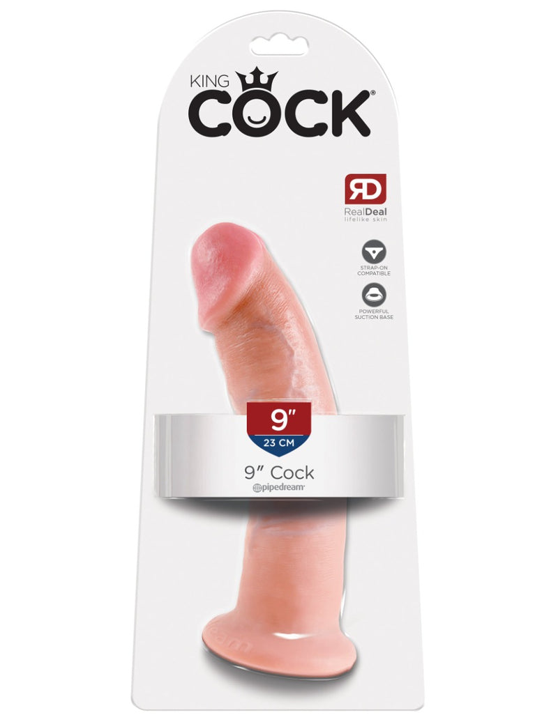 Pipedream - King Cock - Dildo - 23 Cm - Jasny Kolor Skóry-Erotiekvoordeel.nl