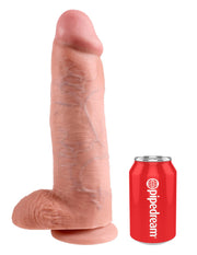 Pipedream - King Cock - Dildo Z Moszną - 30,5 Cm - Jasny Kolor Skóry -Erotiekvoordeel.nl