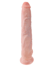 Pipedream - King Cock - Dildo Z Moszną - 35,5 Cm - Jasny Odcień Skóry-Erotiekvoordeel.nl