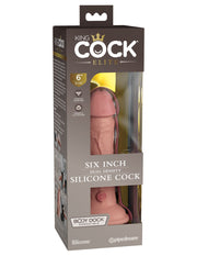 Pipedream - King Cock - Dildo O Podwójnej Gęstości - 15 Cm - Jasny Odcień Skóry - Erotiekvoordeel.nl