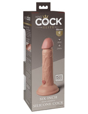 Pipedream - King Cock - Dildo O Podwójnej Gęstości - 15 Cm - Jasny Odcień Skóry - Erotiekvoordeel.nl