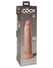 Pipedream - King Cock - Gode double densité - 23 cm - Teinte chair claire - Erotiekvoordeel.nl