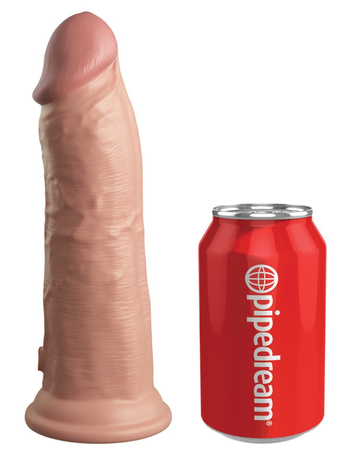 Pipedream - King Cock - Wibrujące Dildo O Podwójnej Gęstości - 20, 5 Cm - Erotiekvoordeel.nl