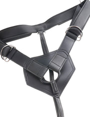 Pipedream - King Cock - Strap-On-Harness mit Dildo - 15 cm - Helle Hautfarbe - Erotiekvoordeel.nl