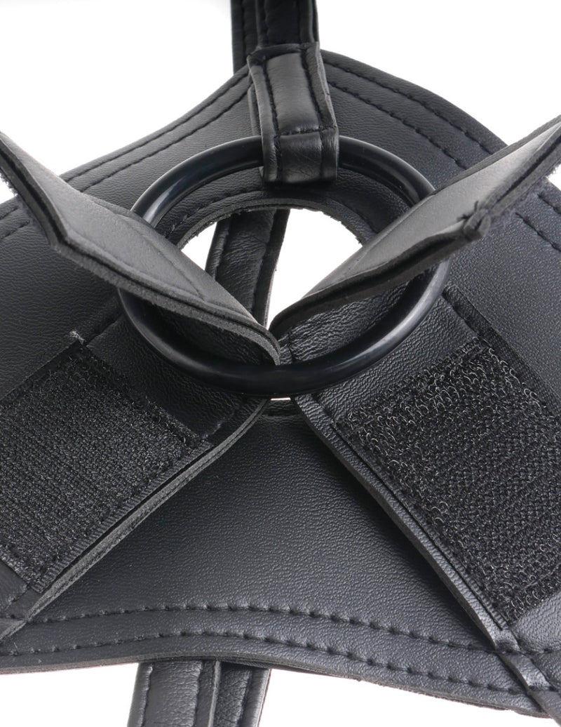Pipedream - King Cock - Strap-On-Harness mit Dildo - 20,5 cm - Helle Hautfarbe - Erotiekvoordeel.nl