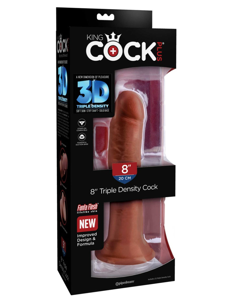 Pipedream - King Cock - Dildo O Potrójnej Gęstości Z Moszną - 16,5 Cm - Również Do Strap-on-Erotiekvoordeel.nl
