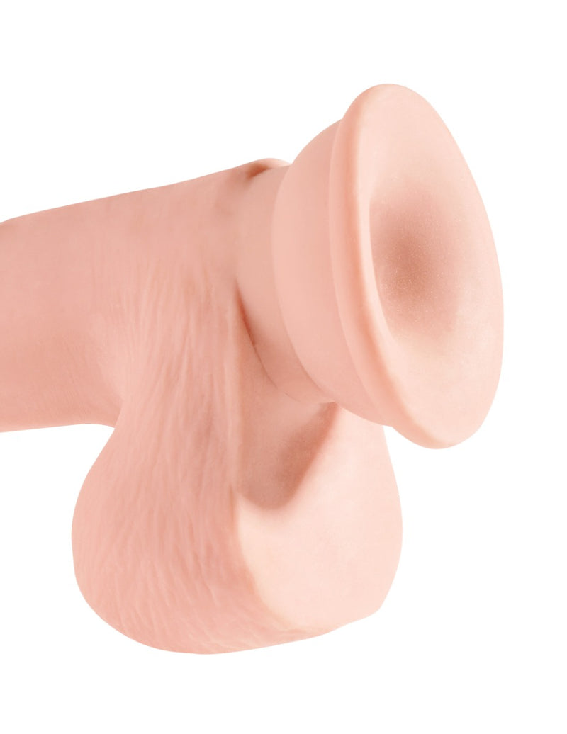 Pipedream - King Cock - Gode triple densité avec scrotum - 19 cm - Erotiekvoordeel.nl