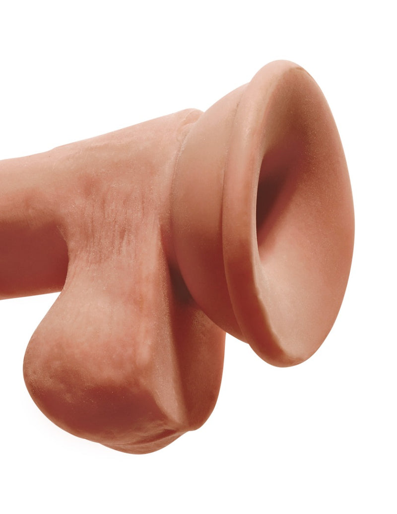 Pipedream - King Cock - Gode épais à triple densité avec scrotum - 24 cm - Erotiekvoordeel.nl