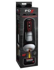 Pipedream - PDX Elite Milk Me Hotter - Masturbatore riscaldante - Nero-Erotiekvoordeel.nl
