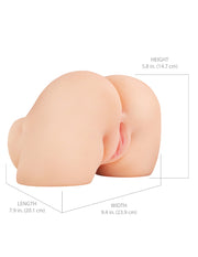 Pipedream - PDX Elite Shake That Ass - Mega masturbador vibrador - Erotiekvoordeel.nl
