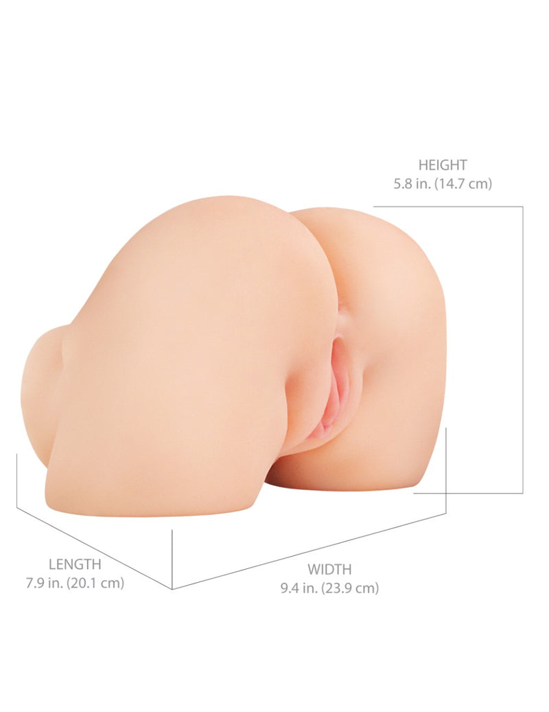 Pipedream - PDX Elite Shake That Ass - Mega masturbador vibrador - Erotiekvoordeel.nl