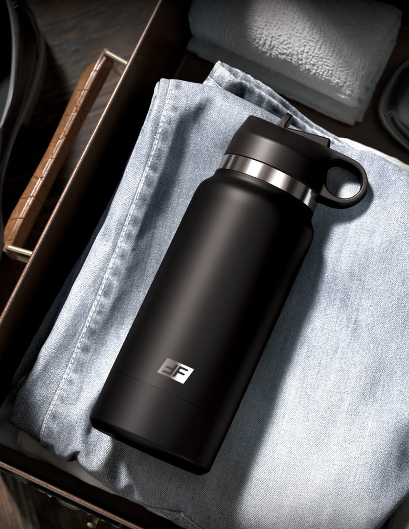 Pipedream - PDX Plus Fap Flask Thrill Seeker Discreet Stroker - Frosted-Erotiekvoordeel. nl