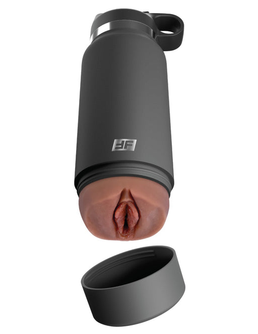 Pipedream - PDX Plus Fuck Flask Secret Delight Discreet Stroker - Masturbator W Kształcie Butelki Z Wodą - Brązowy-Erotiekvoordeel.nl