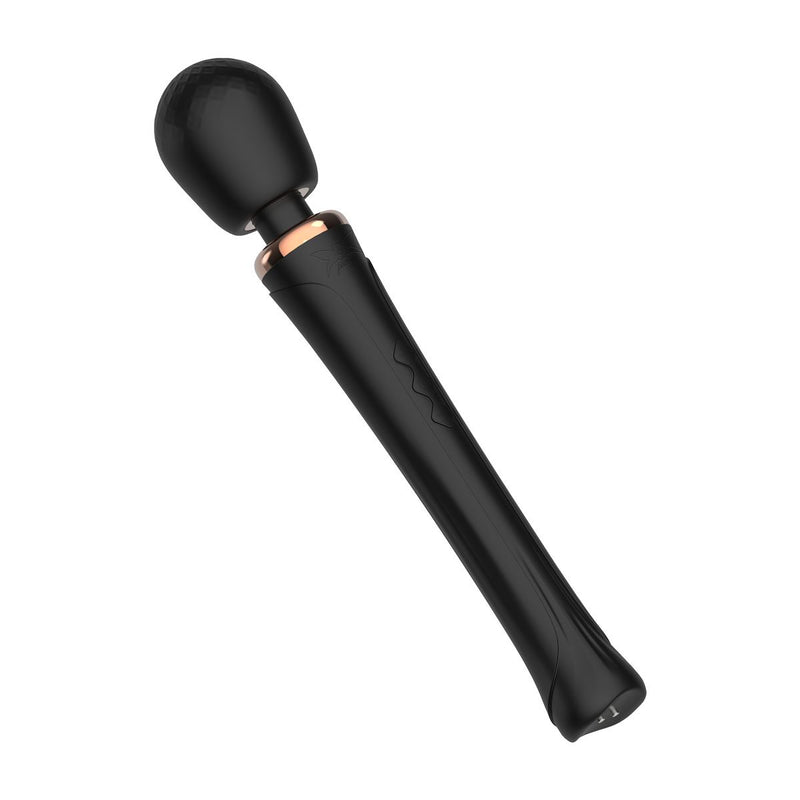Pixey - Aqua Wand Vibrator - The Black Edition - black-Erotiekvoordeel.nl