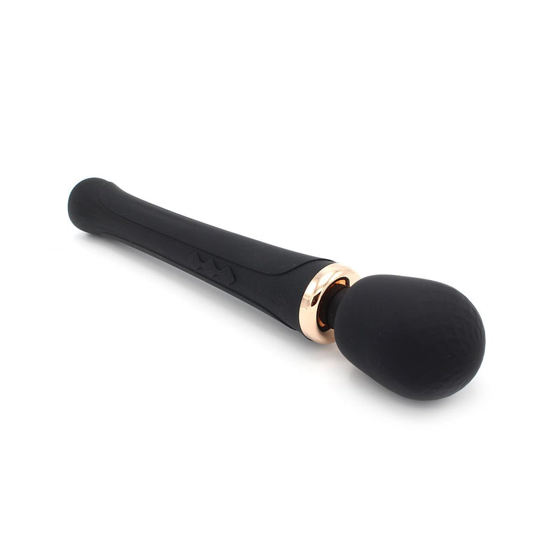 Pixey - Aqua Wand Vibrator - The Black Edition - black-Erotiekvoordeel.nl