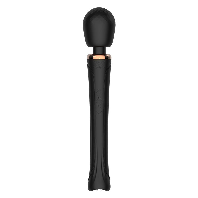 Pixey - Aqua Wand Vibrator - The Black Edition - Black-Erotiekvoordeel.nl