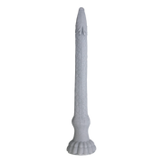 Power Monsters - Basilisk - Taps Toelopende Fantasie Dildo - Grijs-Erotiekvoordeel.nl