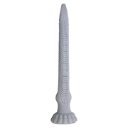Power Monsters - Basilisk - Taps Toelopende Fantasie Dildo - Grijs-Erotiekvoordeel.nl