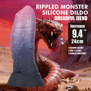 Power Monsters - Dreadful Fiend - Monster Dildo - 24 cm - Multicolored-Erotiekvoordeel.nl