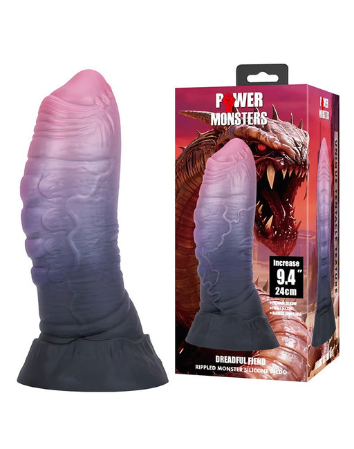 Power Monsters - Dreadful Fiend - Monster Dildo - 24 cm - Multicolored-Erotiekvoordeel.nl