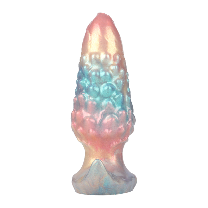 Power Monsters - Ebon Leviathan - Plug anal inflable - 18 cm - Multicolor-Erotiekvoordeel.nl