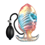 Power Monsters - Ebon Leviathan - Plug anal inflable - 18 cm - Multicolor-Erotiekvoordeel.nl