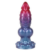 Power Monsters - Eldritch Sentinel - Monster Dildo - 24 Cm - Czerwony/Niebieski/Fioletowy-Erotiekvoordeel.nl