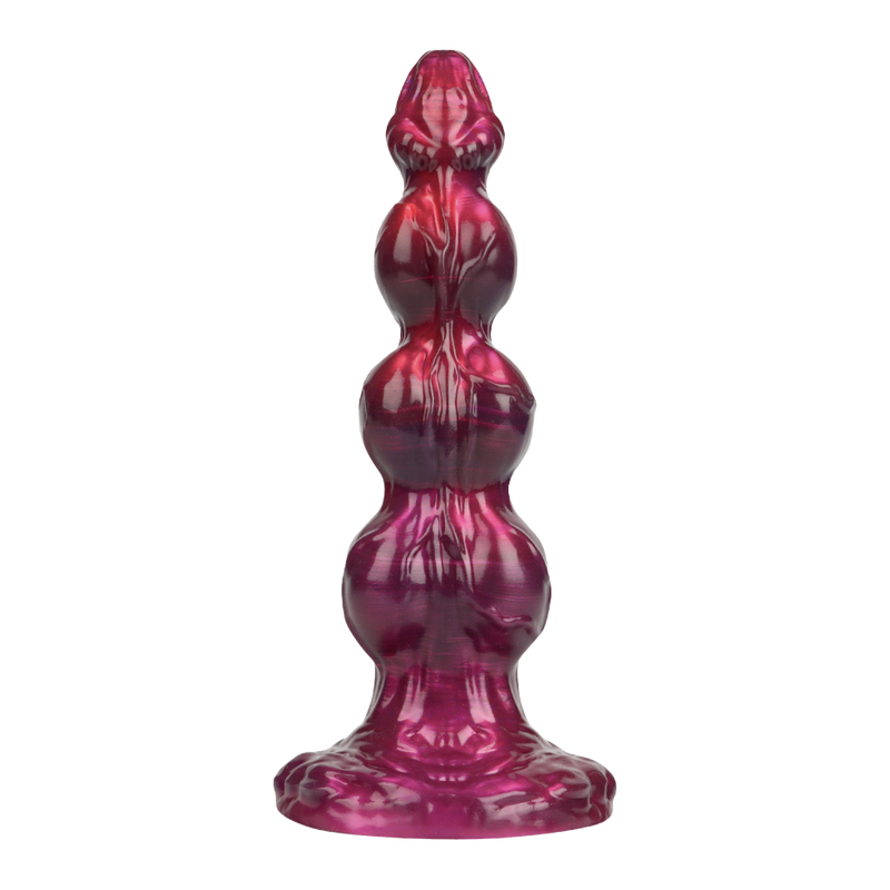 Power Monsters - Primal Beastlord - Dildo mostruoso - 26 cm - Rosso/Rosa-Erotiekvoordeel.nl