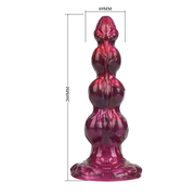 Power Monsters - Primal Beastlord - Dildo Monster - 26 cm - Rosso/Rosa-Erotiekvoordeel.nl