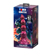 Power Monsters - Primal Beastlord - Dildo Monster - 26 cm - Rosso/Rosa-Erotiekvoordeel.nl