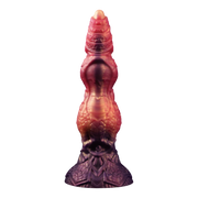 Power Monsters - Savage BeastLord - Monster Dildo - 24 cm - Orange/Red/Gold-Erotiekvoordeel.nl