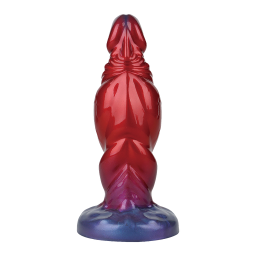 Power Monsters - Shadow Behemoth - Dildo gonfiabile Monster - 22 cm - Rosso/Blu-Erotiekvoordeel.nl