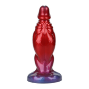 Power Monsters - Shadow Behemoth - Dildo gonfiabile Monster - 22 cm - Rosso/Blu-Erotiekvoordeel.nl