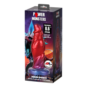 Power Monsters - Shadow Behemoth - Dildo gonfiabile gigante - 22 cm - Rosso/Blu - Erotiekvoordeel.nl