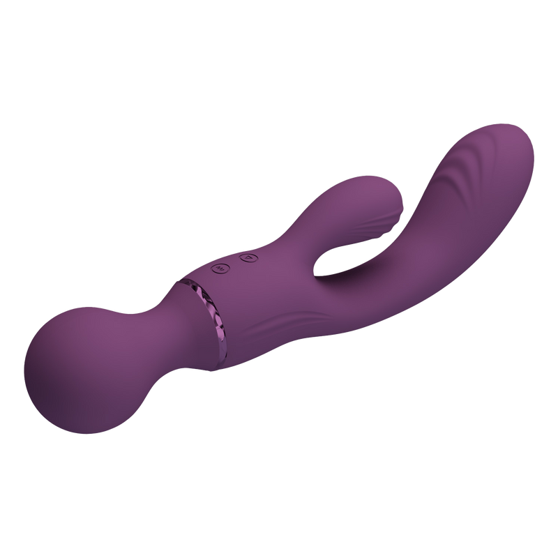 Pretty Love - Allrounder - Rabbit-Vibrator - Lila - Erotiekvoordeel.nl