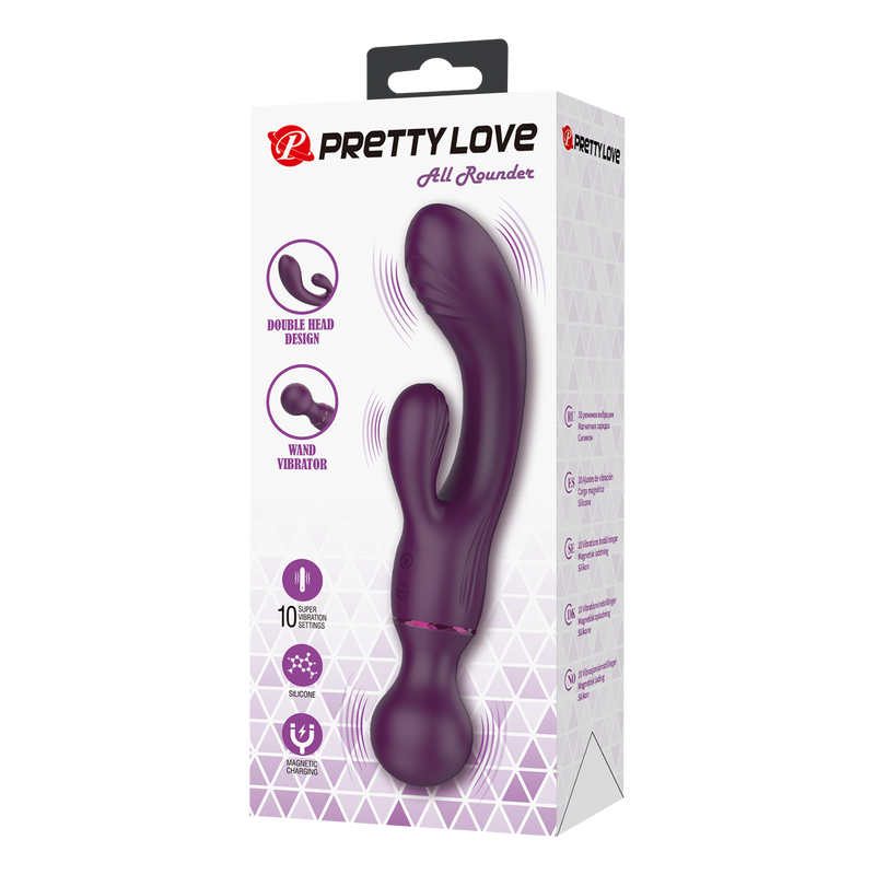 Pretty Love - Allrounder - Rabbit-Vibrator - Paar - Erotiekvoordeel.nl