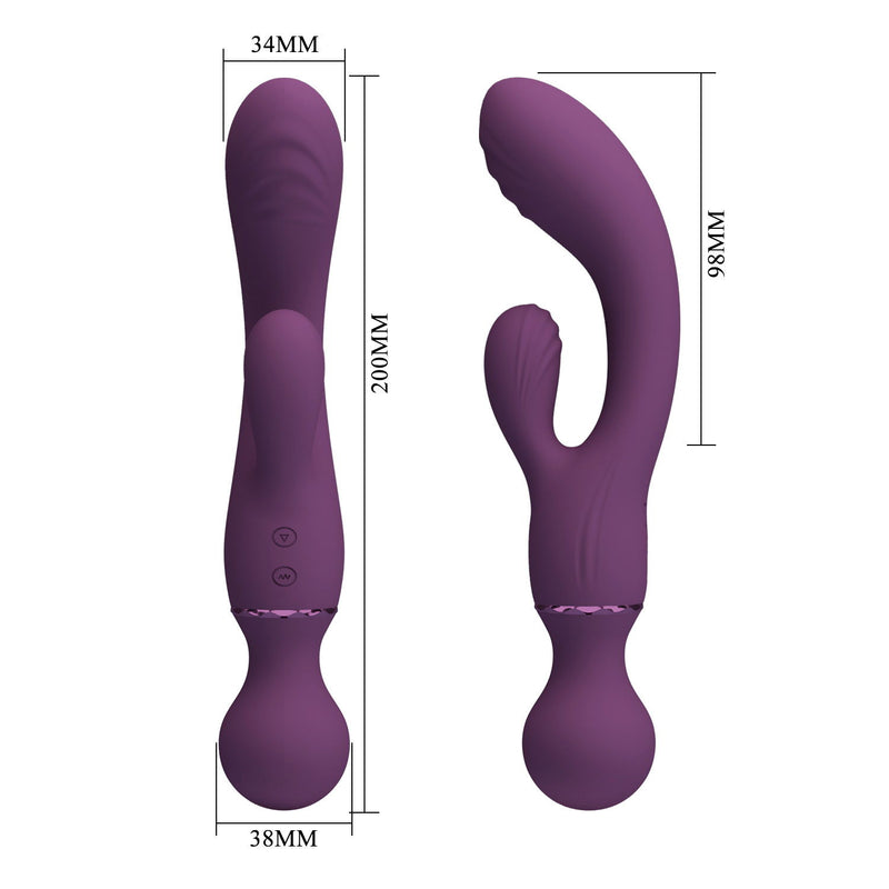 Pretty Love - Allrounder - Rabbit-Vibrator - Paar - Erotiekvoordeel.nl