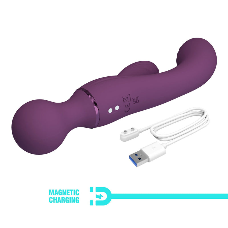 Pretty Love - Allrounder - Rabbit-Vibrator - Violet-Erotiekvoordeel.nl