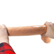 Pretty Love - Ansel - Gode géant - TPE - 36 cm - Teint clair - Erotiekvoordeel.nl