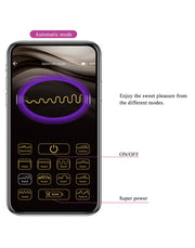 Pretty Love - Billy - Vibrador para el punto G - Control por aplicación - Morado-Erotiekvoordeel.nl