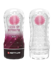 Pretty Love - Black Hole - Masturbator Cup - Met Rollende Bal Voor Extra Sensaties - Roze-Erotiekvoordeel.nl
