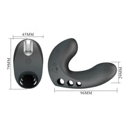 Pretty Love - Camelia - Vinger Vibrator - Zwart-Erotiekvoordeel.nl