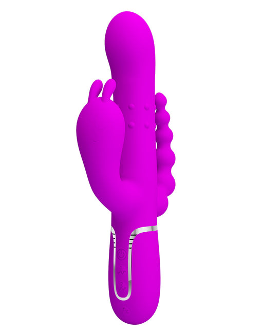 Pretty Love - Cammy - Vibratore triplo - DiepRosa-Erotiekvoordeel.nl