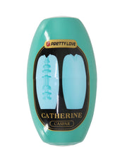 Pretty Love - Catherine Caspar - Mini masturbador - Azul claro-Erotiekvoordeel.nl
