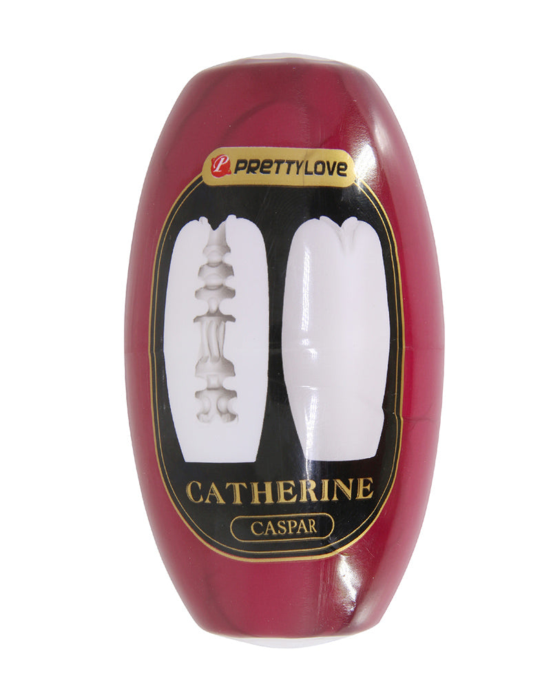 Pretty Love - Catherine Caspar - Mini masturbador - Blanco-Erotiekvoordeel.nl