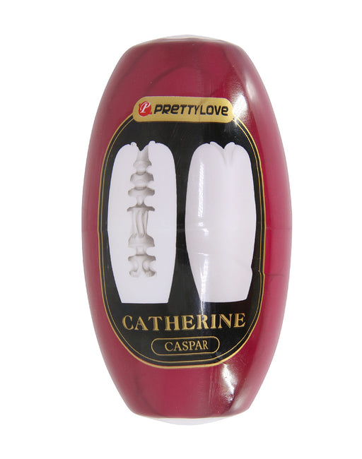 Pretty Love - Catherine Caspar - Mini masturbador - Blanco-Erotiekvoordeel.nl