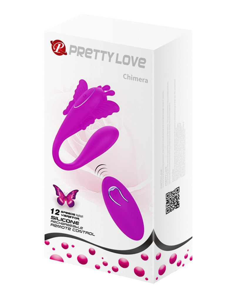 Pretty Love - Chimera - Partner Vibrator - Met Afstandsbediening - Dieproze-Erotiekvoordeel.nl