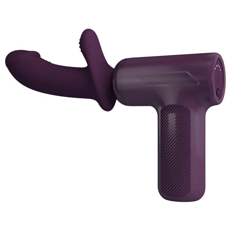 Pretty Love - DJ Scholar - Thrusting Massager - Purple-Erotiekvoordeel.nl