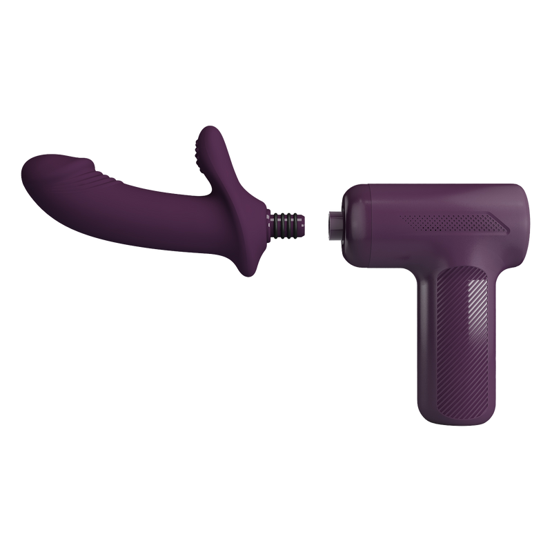 Pretty Love - DJ Scholar - Thrusting Massager - Purple-Erotiekvoordeel.nl